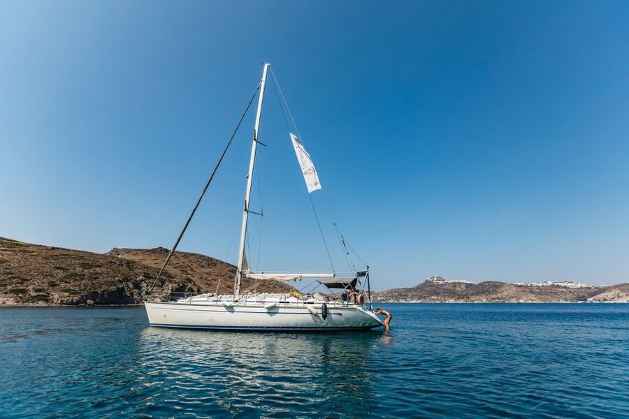 Milos: Kleftiko Cruise with Meal, Drinks and Photos at Sykia - Kalogries: a gentle first swim