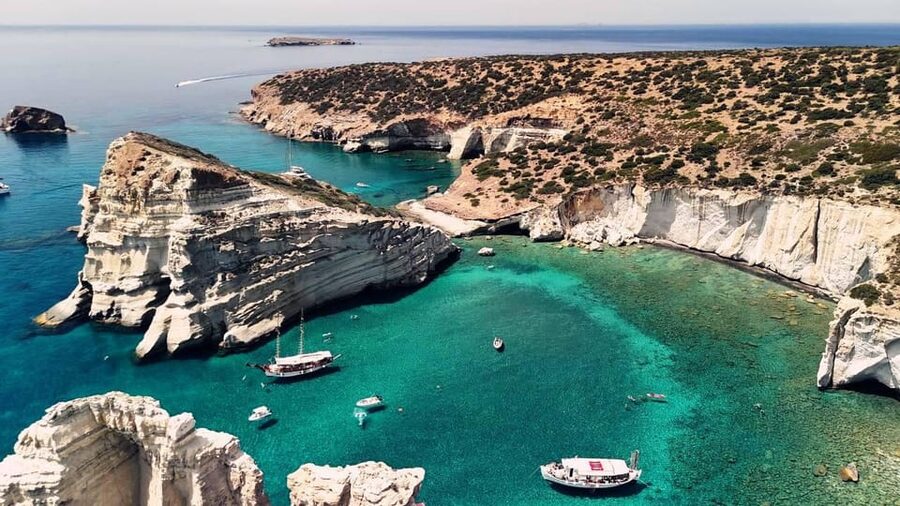 Milos: Kleftiko Morning Catamaran Cruise with Lunch & Drinks - What the $182 price really covers