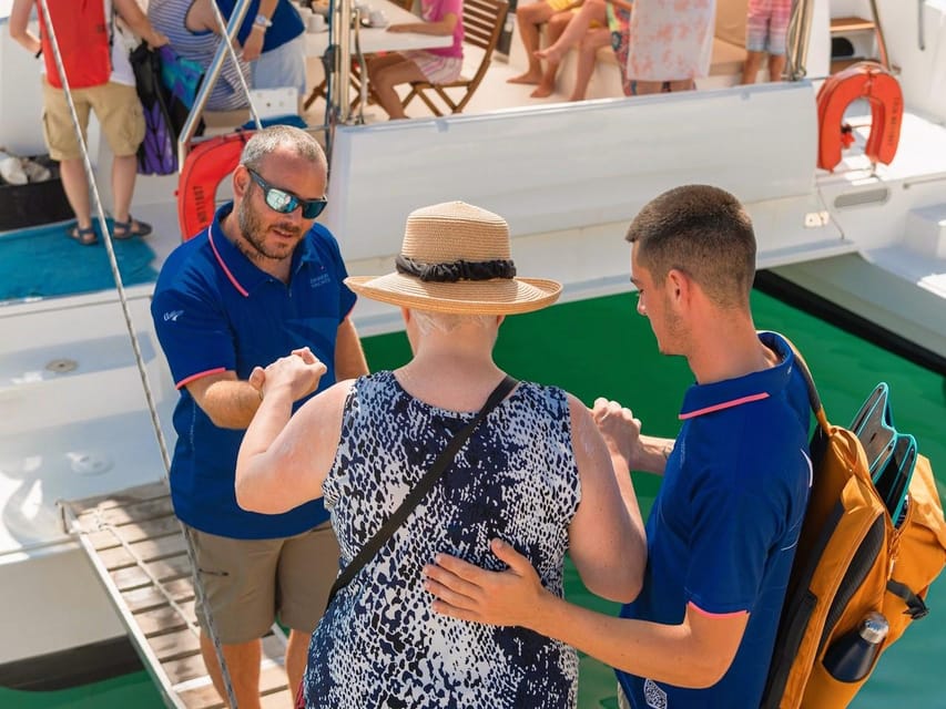 Milos: Kleftiko Morning Catamaran Cruise with Lunch & Drinks - The long sail is part of the trade-off
