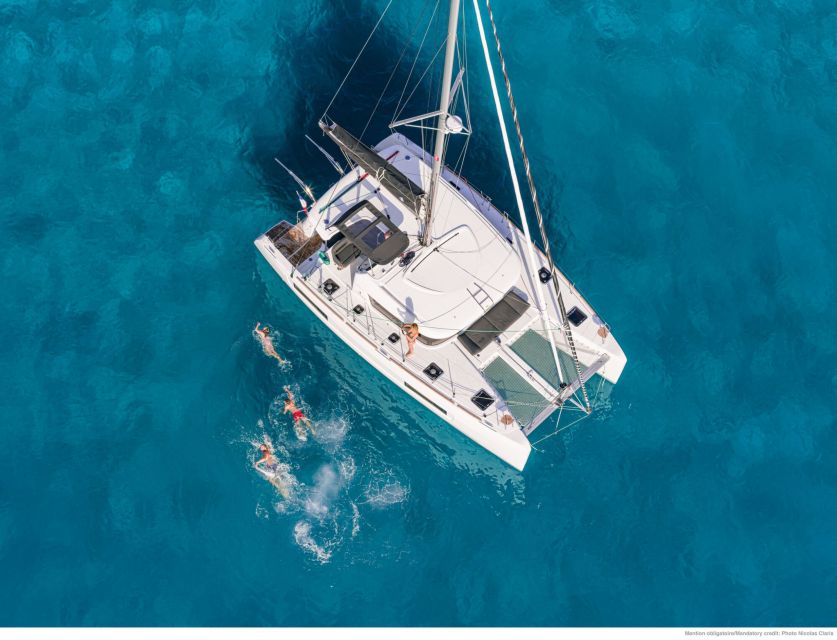 Mykonos: Catamaran Cruise with Lunch, Drinks and Transfer - Delos from the water, not from the ruins