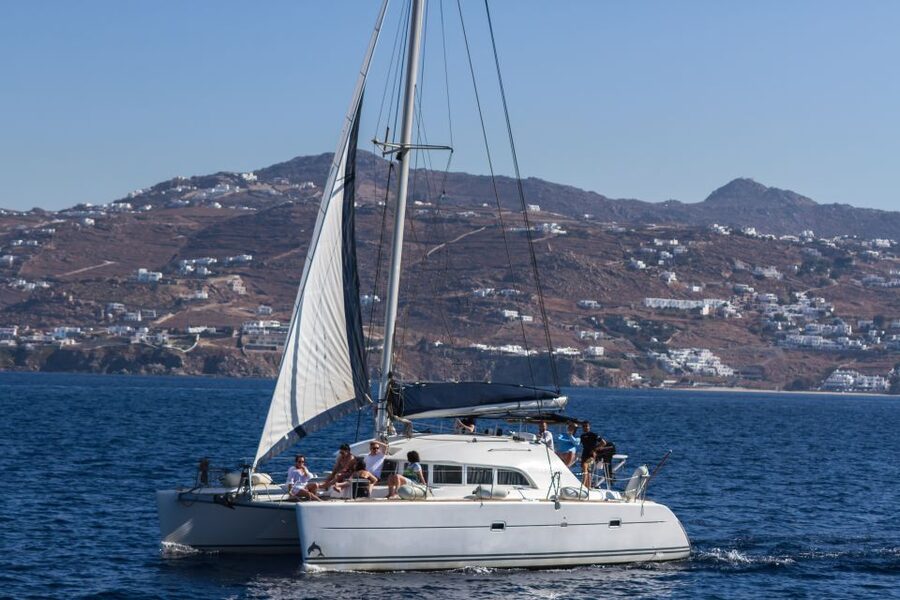 Mykonos: Catamaran Cruise With Meal and Drinks - Why Rhenia makes this cruise worthwhile