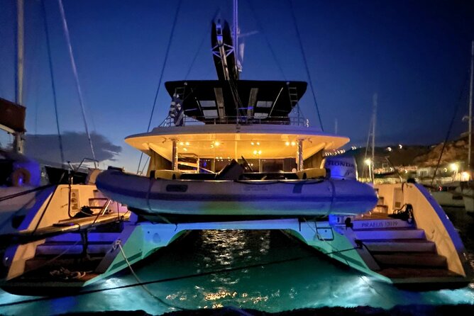 Mykonos Catamaran Sunset Cruise with Meal, Drinks & Transfer - Key points to know before booking