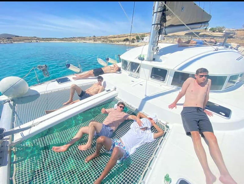 Mykonos: Rhenia Island Catamaran Cruise with Meal and Drinks - Who will get the most from this cruise