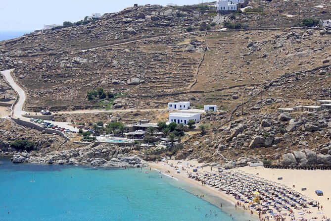 Mykonos South Coast Cruise with lunch - Paradise Beach and the Return Along Mykonos