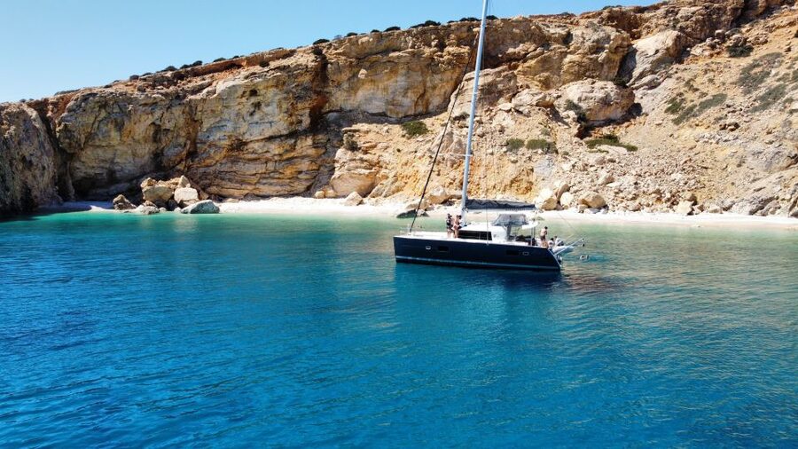 Naxos: Catamaran Cruise with Lunch & Drinks - The price and what you receive for $212