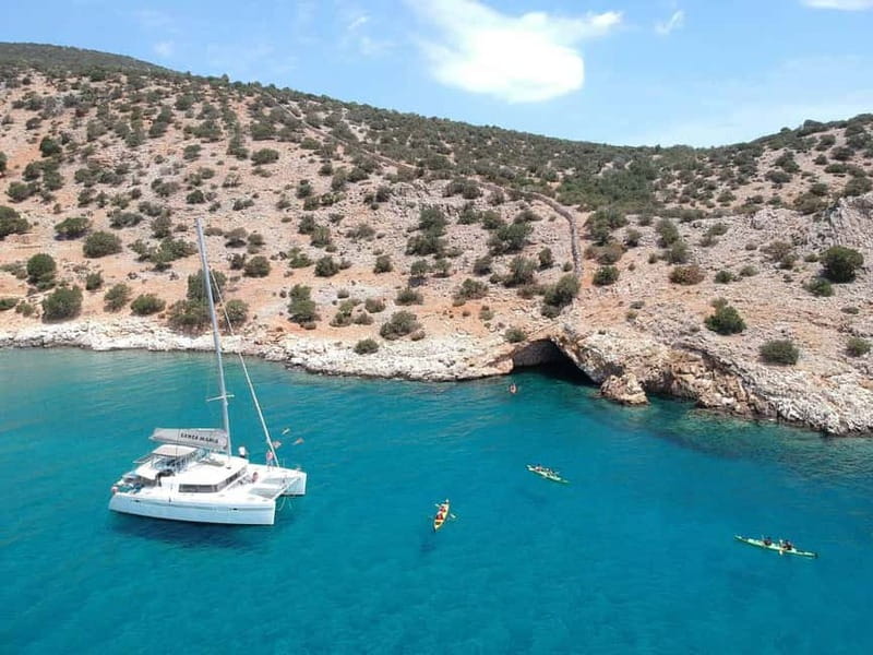 Naxos: Naxos Catamaran Sailing Cruise with Lunch and Drinks - Key points at a glance
