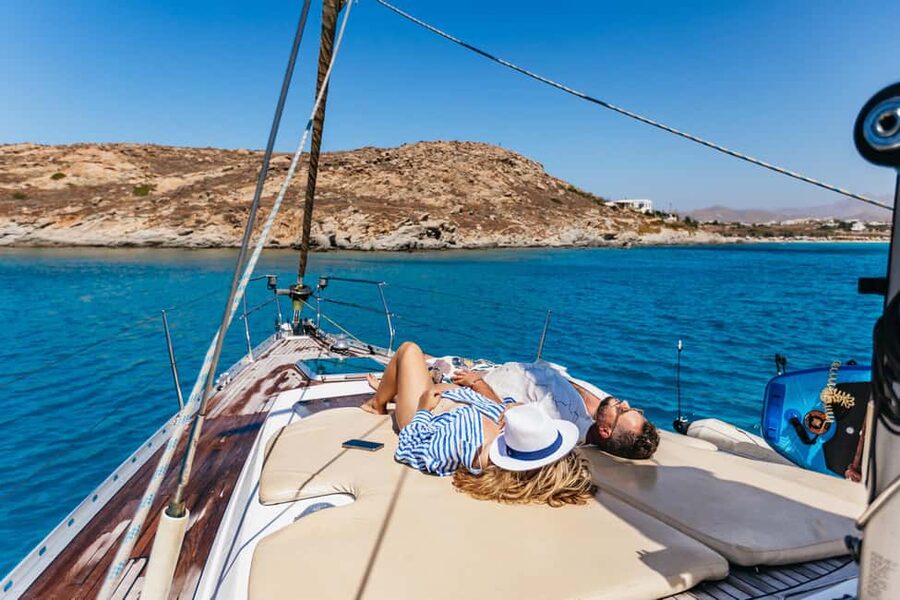 Naxos: Sailing Cruise with Lunch & Drinks - The swim stops along Naxos and Paros
