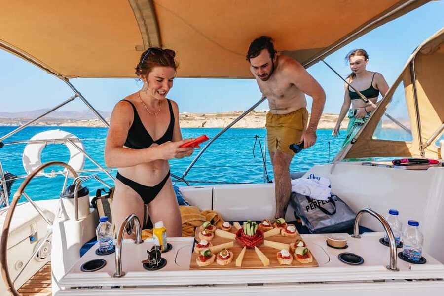 Naxos: Sailing Cruise with Lunch & Drinks - What the day looks like from Piso Livadi