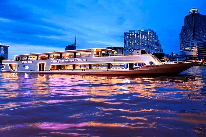 New Year Party : Chao Phraya Princess Dinner Cruise at Bangkok Admission Ticket - The 9:00pm check-in and 10:00pm departure