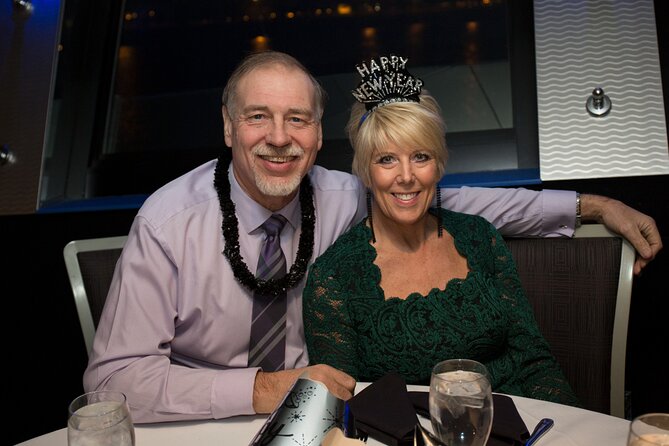 New Year's Eve Plated Dinner Cruise on Lake Michigan - Fireworks over the lake
