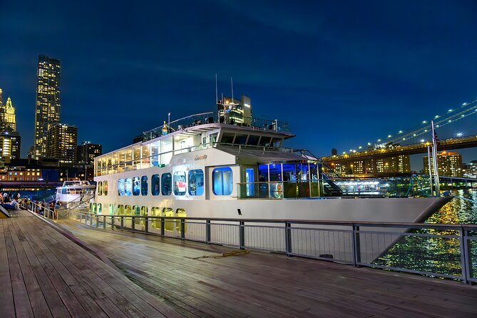 New York City Dinner Cruise on Luxury Yacht with Live Music - Pier 36 at 7 pm: allow extra time to find the boat