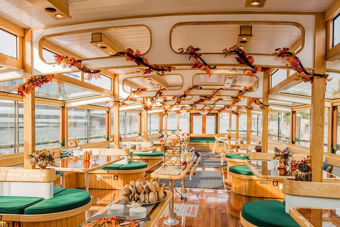 New York City Fall Foliage Brunch Cruise - A Hudson River morning from Chelsea Piers