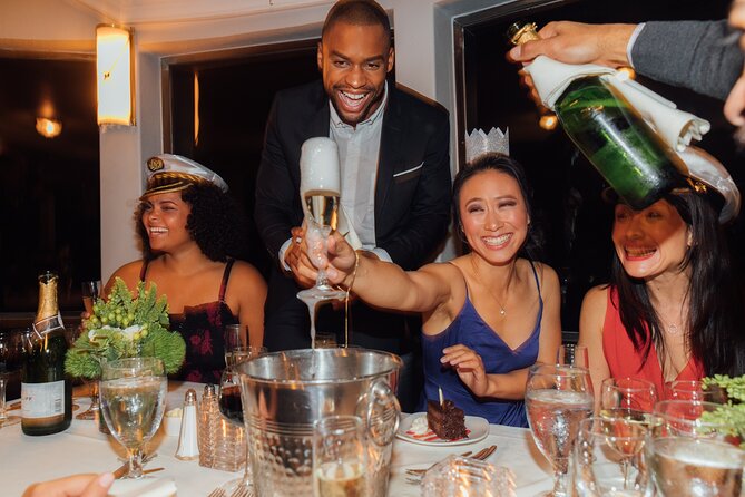 New York Pier 15 New Year's Eve Buffet Dinner Cruise - A floating New Year’s Eve party from Pier 15