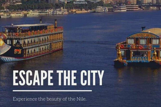 Nile Dinner Cruise 5 stars with show and belly dancer - A Cairo evening built around the Nile
