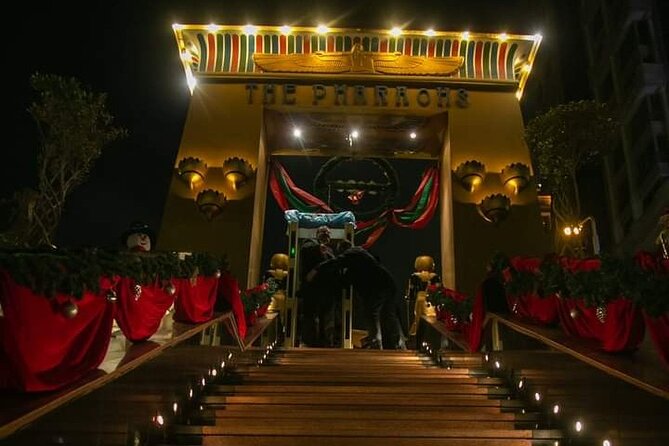 Nile Dinner Cruise 5 stars with show and belly dancer - How the two-hour schedule may feel