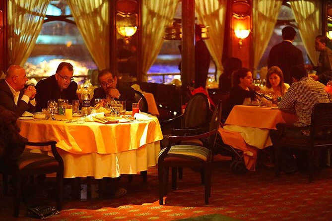 Nile Maxim Dinner Cruise In Cairo - Tannura and Belly Dancer-Oriental Show show - Belly dancing, Tanura, and the stage program