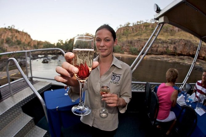 Nitmiluk (Katherine) Gorge 3.5-Hour Sunset Dinner Boat Tour - The boat changes are part of the journey
