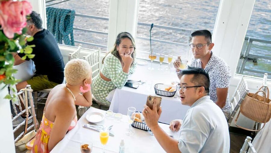 NYC: Bottomless Brunch Cruise - The Meal, Welcome Drink, and Bottomless Mimosas