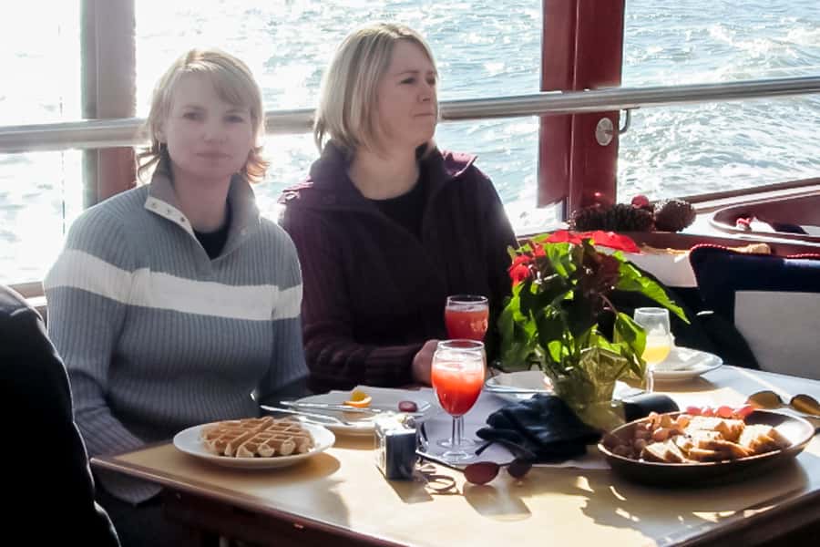 NYC: Manhattan Skyline Brunch Cruise with a Drink - Statue of Liberty, Ellis Island, and the harbor
