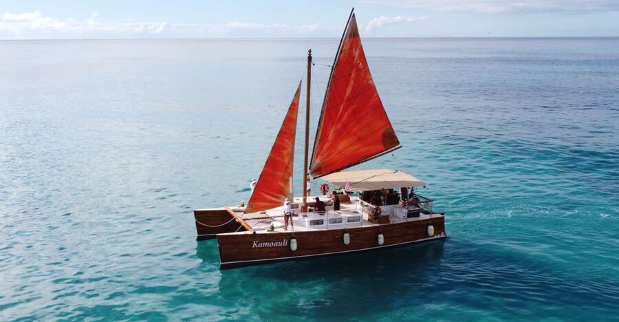 Oahu: Traditional Canoe Sunset Cruise with Dinner - Starting with an oli at Kewalo Harbor