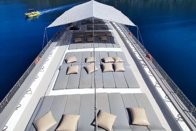 Oludeniz Full Day Boat Cruise with Lunch and Butterfly Valley - Leaving Ölüdeniz and settling into the boat
