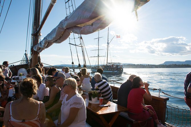Oslo Fjord Evening Cruise with Shrimp Buffet on a Sailing Ship - Oslofjord views after dark
