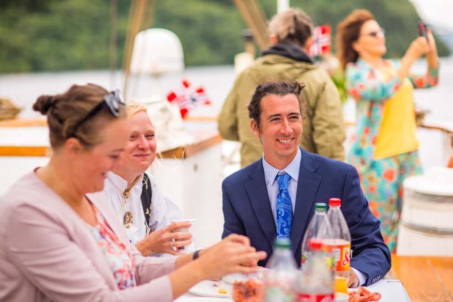 Oslo: Oslofjord Fjord-Style Dinner Cruise - The shrimp dinner and what it really means