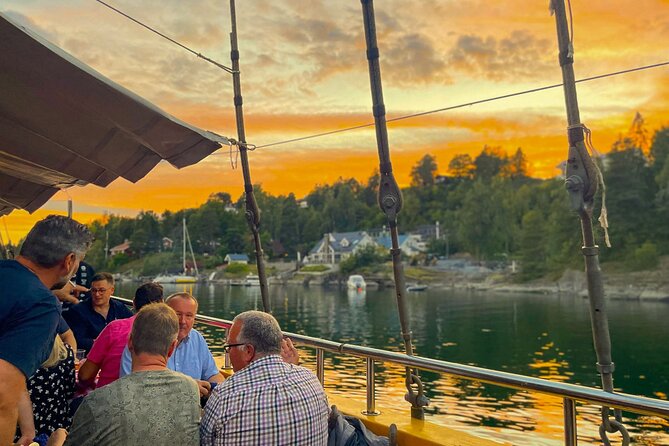 Oslofjord Dinner Cruise on a sailing ship - Leaving Akershusstranda at 6:30 pm