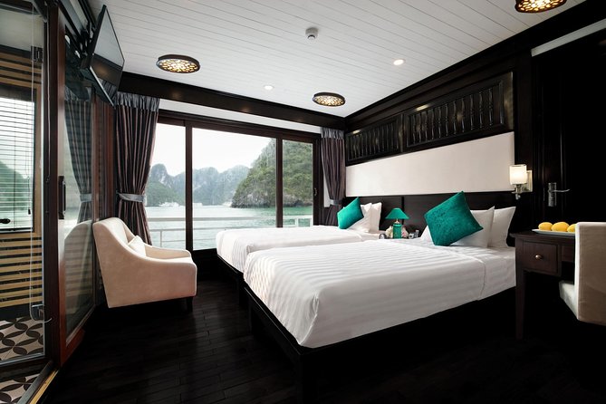 Overnight Luxury 5 Star Alisa Cruise with Meals, Kayak or Bamboo Boat - Tai Chi and Sung Sot Cave on the second morning