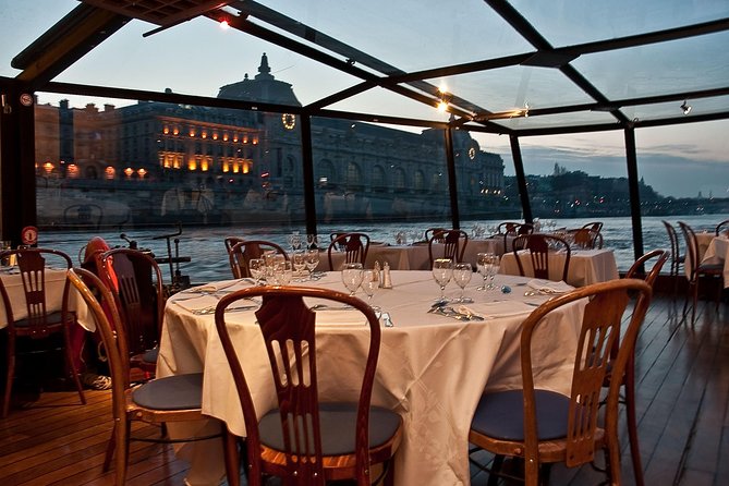 Paris 3-Courses Gourmet Dinner Seine River Cruise with Champagne - Champagne, drinks, and the final bill