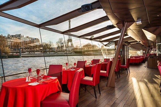 Paris Dinner Cruise - Bateaux Parisien Seine River - Starting at Port de la Bourdonnais