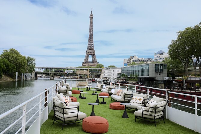 Paris Theo Boat Seine River Italian Trattoria Style Dinner Cruise - Finding the boat near the Eiffel Tower