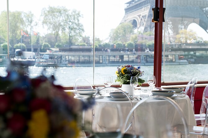 Paris Theo Boat Seine River Italian Trattoria Style Dinner Cruise - The Seine route and its landmark moments