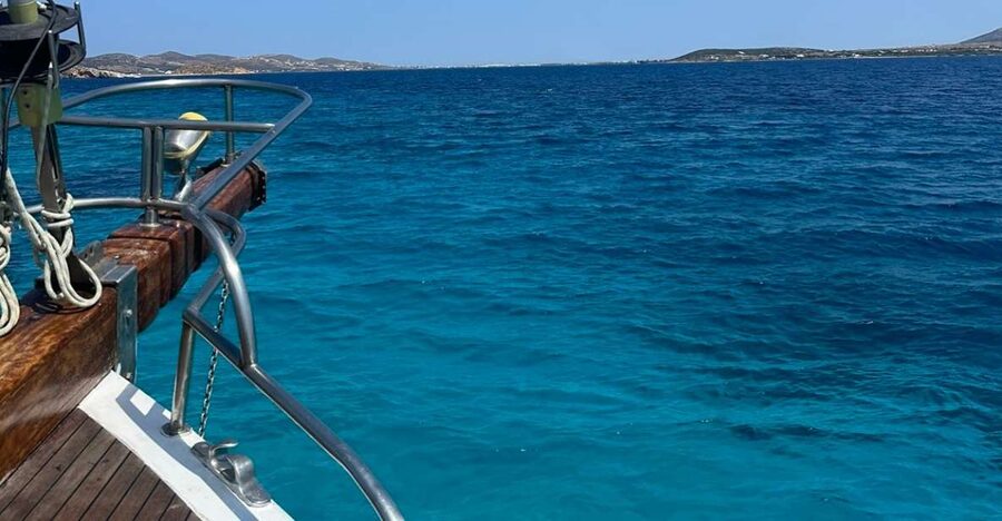 Paroikia: Despotiko & Blue Lagoon Cruise with Meal & Drinks - A full day from Paroikia into the southern Cyclades