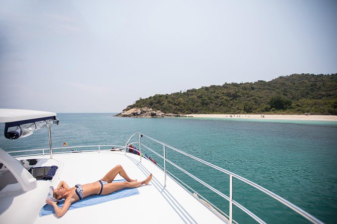 Pattaya Full-Day 3 Tropical Island tour Snorkeling Cruise Buffet - Koh Rin for swimming, play, and sea time