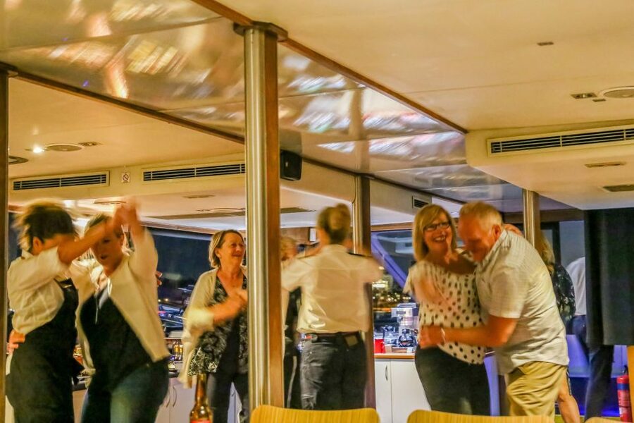 Perth: Swan River Dinner Cruise - Live music, DJs, and the dance floor