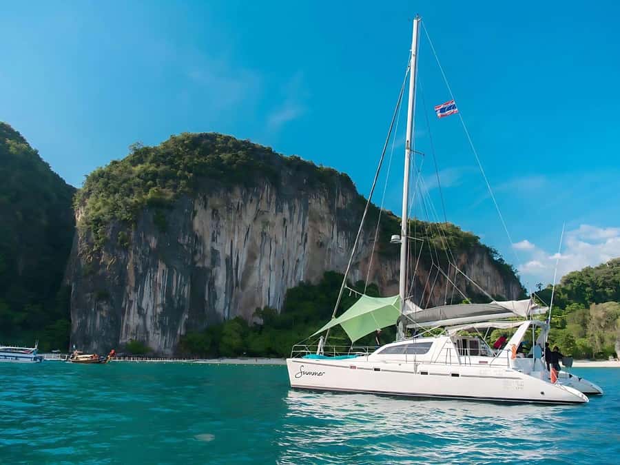 Phuket: Coral and Racha Islands Catamaran Cruise with Lunch - The early van ride to Chalong Pier