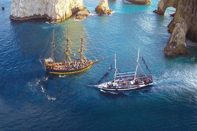 Pirate Ship Snorkel and Lunch Cruise in Los Cabos - Games, music, and the real pirate-ship atmosphere