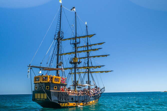 Pirate Ship Snorkel and Lunch Cruise in Los Cabos - Lunch, open bar, and what the $99 price covers