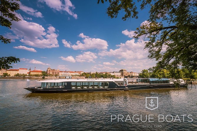 Prague Boats 2-hour Lunch Cruise - The Smíchov locks, the cruise’s less glamorous stretch