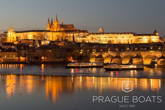 Prague Boats 3-hours Crystal Dinner Cruise - What you see from the boat