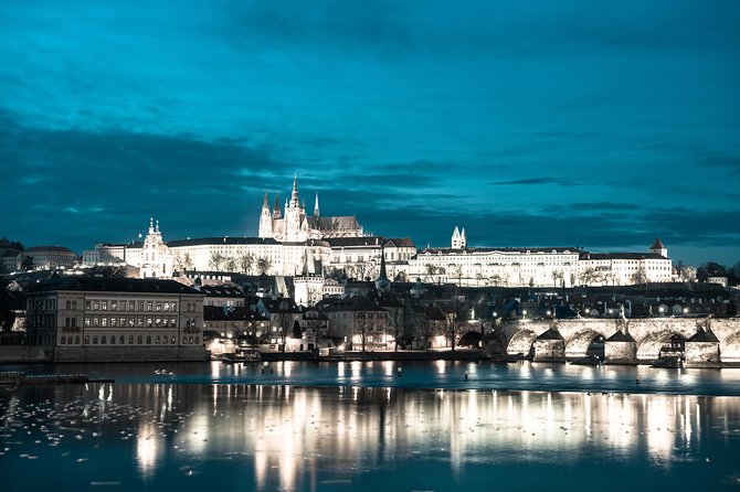 Prague Night Tour and River Vltava Dinner Cruise - From St. Agnes Monastery to Vyšehrad