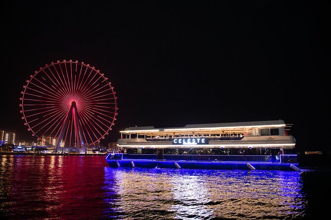 Premium Celeste Dinner Cruise on Dubai Creek with Heritage Views. - What this Celeste Cruise actually offers