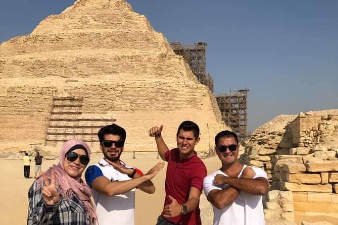 Privat tour:Giza Pyramids, lunch ,Saqqara,Memphise, Dinner Cruise - Guides, drivers, and the private-service advantage