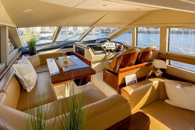 Private Dinner cruise to Cornelius seafood restaurant - Leaving Bergen on a private yacht