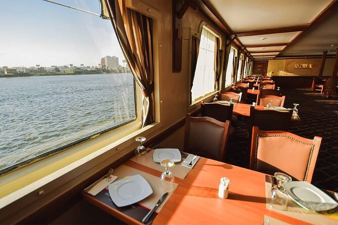 Private Dinner Cruise with Belly Dancing - Egyptian dishes, international choices, and buffet timing