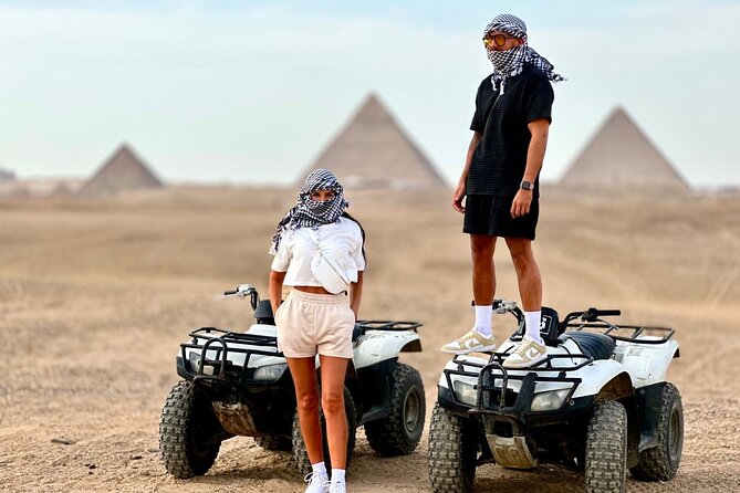 Private Giza Pyramids, Sphinx, Quad Bike, Camel Ride, Nile Dinner Cruise - Who will enjoy this Cairo combination