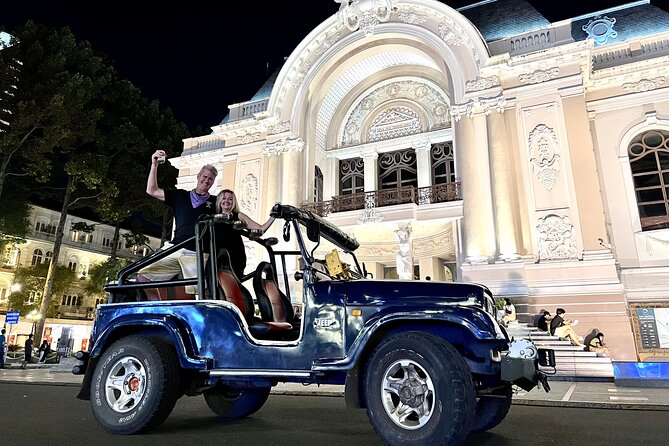 Private Ho Chi Minh by Jeep Evening Tour and Dinner Cruise - 9:30pm return from the boat