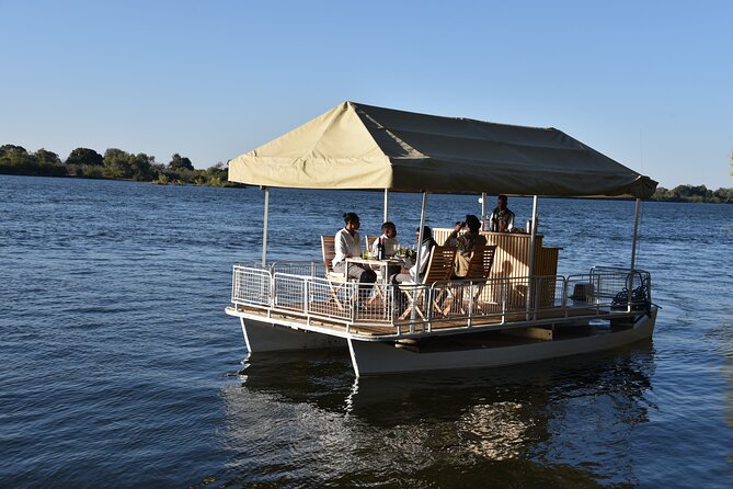 Private Lunch Cruise on the Zambezi River - A quiet lunch on the upper Zambezi
