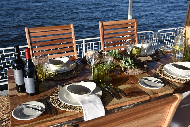 Private Lunch Cruise on the Zambezi River - Captain Daniel, Yolanda, and chef Kainos